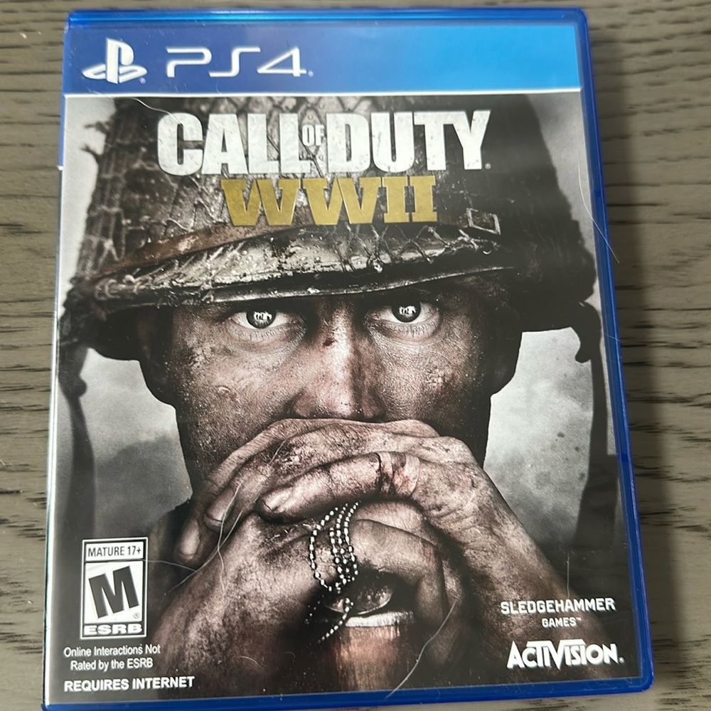 Call of Duty WW2 Zombies WWII (Sony Playstation 4, 2017) PS4 World War 2‎